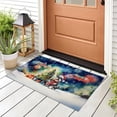thumbnail image 3 of Merry Christmas and Happy New Year Santa Schnauzer Holiday Xmas Winter Doormat Miniature Schnauzer Dog Lover Indoor Outdoor Welcome Mat - 00024, 3 of 5