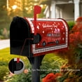 thumbnail image 3 of Happy Valentine''s Day Mailbox Cover Red Truck and Heart Mailbox Wrap with Magnetic Strip Love Holiday Mailbox Post Letter Box Cover Standard Size 21" X 18" for Outdoor Decor, 3 of 6