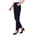 thumbnail image 2 of Stephy Women's New Thin Elastic Loose Large Size Korean Version of Everything Long Trousers Casual Trousers Haren, Black, L, 2 of 5