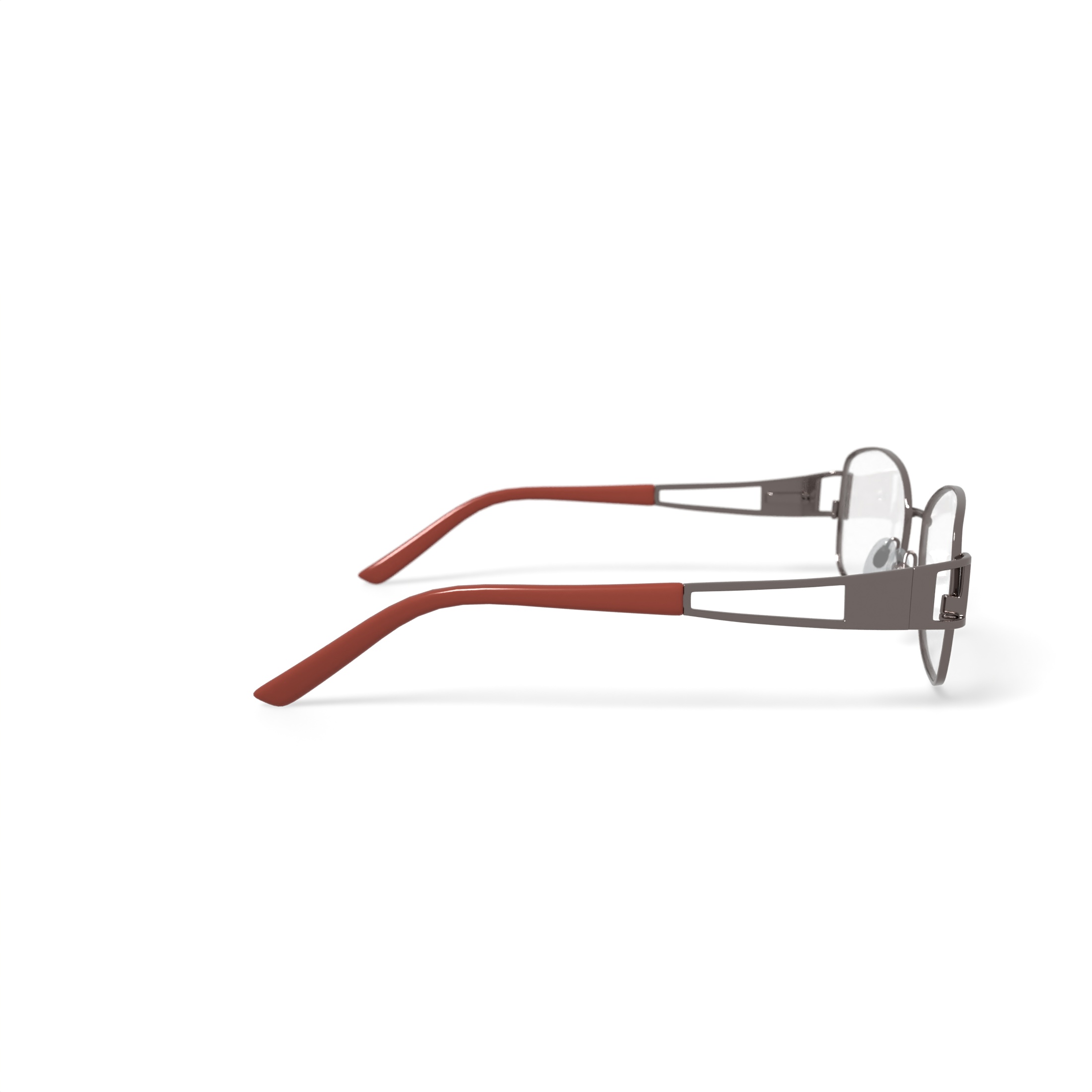 Walmart Women's FM12002 Square Prescription Eyeglasses with Case, Gold