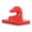 Red, variant on Riousery Upgraded 2-Set 3/8-Inch Tractor Bucket Grab Hook Grade 70 Forged Steel Bolt-On Tow Hook Mount Support Plate For RV UTV Truck Up To 15000LBS Load Limit (Red, 2.87 lbs / 1.3 kg)