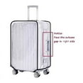 thumbnail image 3 of M2EA Clear PVC Suitcase Cover Protectors 18 20 22 24 26 28 30 Inch PVC Transparent Travel Luggage Protector for Carry on 20inch, 3 of 5