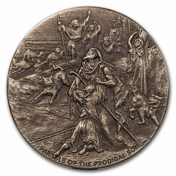 2023 2 oz Silver Coin - Biblical Series (The Prodigal Son)