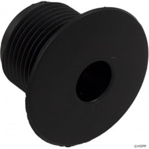 1.5 in. in Ozone Wall Fitting, Black