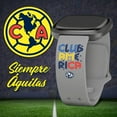 thumbnail image 3 of Club America HD Watch Band Compatible with FitBit Versa 3 & Sense (20mm Short Stadium Text), 3 of 4