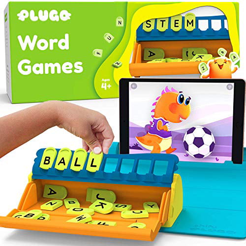 Plugo Letters Word Building W Stories & Puzzles 4 10 Years Educat 