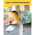 thumbnail image 5 of Dragonfly Magnetic Mailbox Cover-Retro Dragonfly Quote Love is a Nature Angel on Your Shoulder Mailbox Covers Standard Size 21x18inch Polyester Mailbox Wraps Cover For Home Garden Outdoor Decoration, 5 of 6