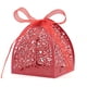 thumbnail image 1 of Paquete de 100 cajas de dulces cortadas con láser rosa, cajas de regalo de 2,5" x 2,5" x 2,5", 1 of 5