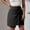 Black, variant on Baqcunre Skirts for Women Women's High Waist Cotton Short Skirt New Solid Color Zipper Irregular Half Skirt Mini Skirt Women's Skirts Beige L(Hot)