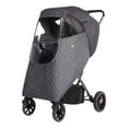 thumbnail image 2 of Universal Stroller Weather Shield Winter Wind And Rain Protective Cover For Baby Carriage And Pram With Strong Grip Elastic Edge, 2 of 7