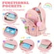 thumbnail image 4 of Mochila MUSEVOS Kawaii para niñas para la escuela rosa 43x18x30 cm, 4 of 6