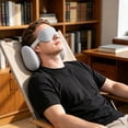 thumbnail image 4 of EGNMCR 2 In 1 U Shaped Pillow With Eye Mask Memorys Foam Travel Neck Pillow Shade Sleep Mask Office Nap Support For Airplane Car Home Use Polyester Eye Masks Pillows, 4 of 6
