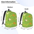 thumbnail image 2 of Travel Laptop Backpack - Cartoon Cute Chicken Green Grass Lightweight Canvas Backpack, Wear Resistant Computer Backpack Bag Fit {sizeName} Laptop for Men Women with Adjustable Padded Shoulder Straps, 2 of 6