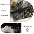 thumbnail image 6 of Farmhouse Flowers Round Area Rug 5Ft Washable Circle Rugs for Living Room Bedroom, Spring Vintage Botanical Floral Non-Slip Carpet Floor Mats Indoor Outdoor Carpet Runner Aesthetic Home Decor, 6 of 8