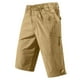 thumbnail image 1 of pstuiky Abreviatura para hombres, Pantalones cortos cargo cómodos con cintura elástica y bolsillos a la moda para hombre, de verano, informales, lisos Pantalones cortos de baloncesto, 1 of 8