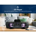 thumbnail image 4 of Emerson EPB-3001 Dual Subwoofer Bluetooth Boombox, Black, 4 of 12