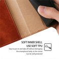 thumbnail image 5 of For Xiaomi Redmi Note 14 4G (164.84mm) Case Wallet PU Leather Magnetic Auto-Absorbed Phone Cover - G, 5 of 5