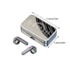 thumbnail image 3 of sweethay 1 par de auriculares inalámbricos compatibles con Bluetooth V5.1 IPX7 Auriculares impermeables Auriculares portátiles Manos libres Conducir Type2 NO2, 3 of 6