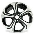 thumbnail image 3 of 18" SET OF 4 18X7.5  Machined BLACK Wheels For 2014 2015 Honda Civic OEM Design Replacement Rim, 3 of 7