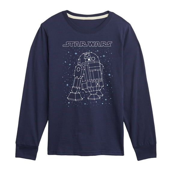 Star Wars - R2D2 Constellation - Toddler And Youth Long Sleeve Tee