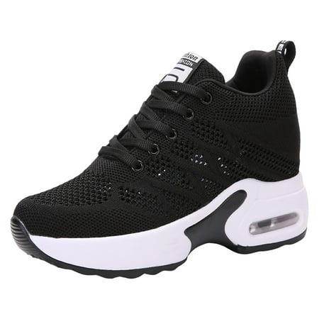 

Advantage Sneaker - Women s Summer New Hollow Mesh Breathable Inner Height Sports Shoes Women s Shoes Slope With Casual Travel Shoes