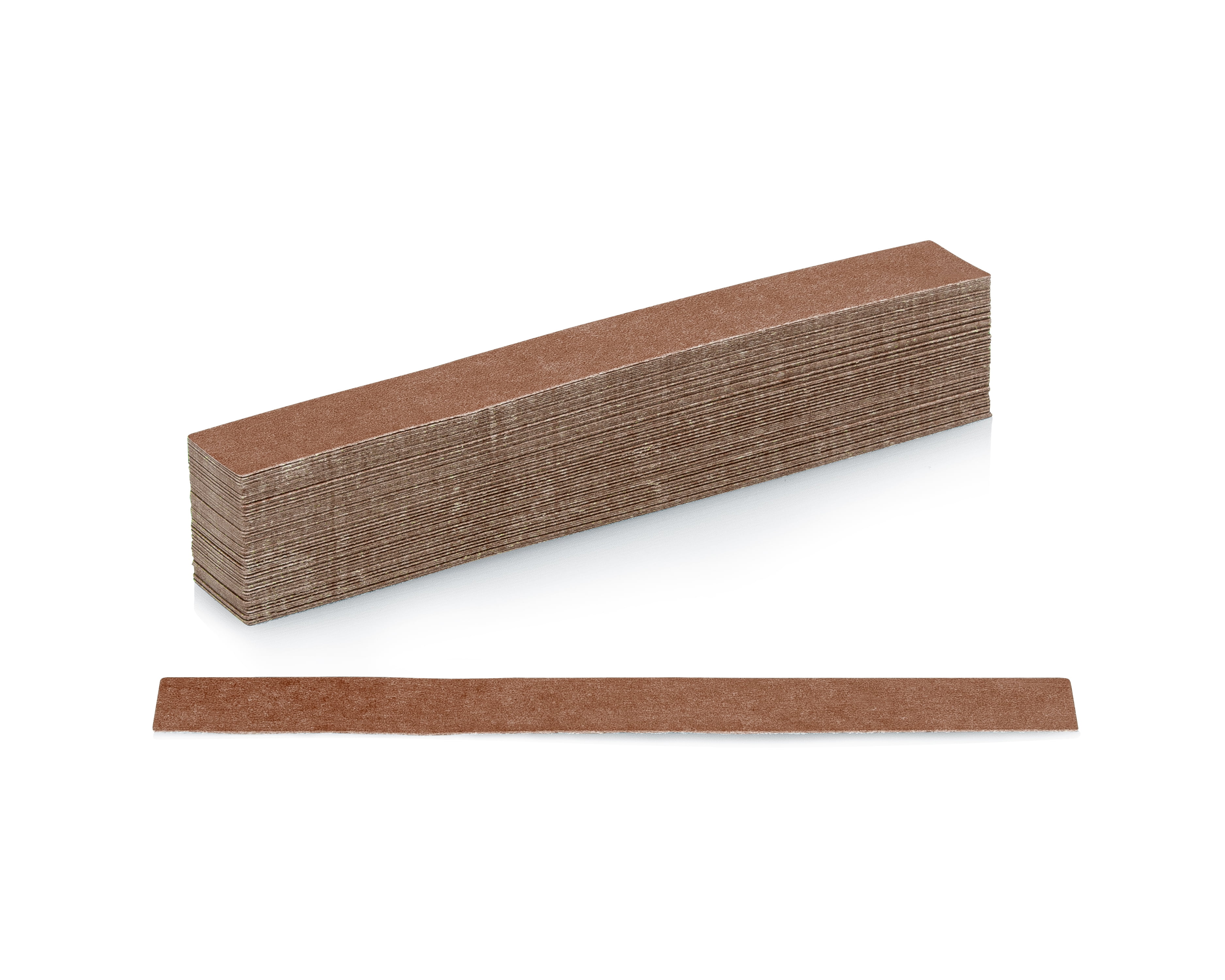 Carstens - Brown 1 Inch Binder Spine Insert Cards, 5.25 x .6875 Inch, Pack of 100 (8390 Series) - Ideal for 1 Inch Spine Insert Adhesive Pockets