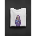 thumbnail image 3 of The Astrologer Girl Sweatshirt Men -Image by Shutterstock, Male Small, 3 of 4