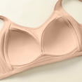 thumbnail image 5 of Women's Full Support Underwire Sports Bra Full Coverage Coolcomfort T Shirt Unlined Bra Womens Mesh Push Up Bras Everyday Bra, 5 of 8