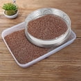 thumbnail image 4 of YOSADIER 1Pcs Round Hole Mesh Soil Filter with Impurity Removal Function 4mm Metal Garden Riddle Tool, 4 of 8