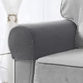 thumbnail image 4 of 2 Stretch Armchair Covers Universal Chair Sofa Couch Recliner Armrest 45-75cm, 4 of 7