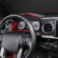 thumbnail image 6 of TINKI Soft Carbon Fiber Car Dashboard Speedometer Frame Sticker Interior Trim Compatible with Toyota Tacoma 2015 2016 2017 2018 2019 2020 2021 2022 2023 Accessories, 6 of 7