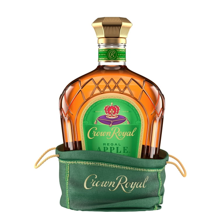 Crown Royal Regal Apple Flavored Whisky, 750 mL, 35% ABV