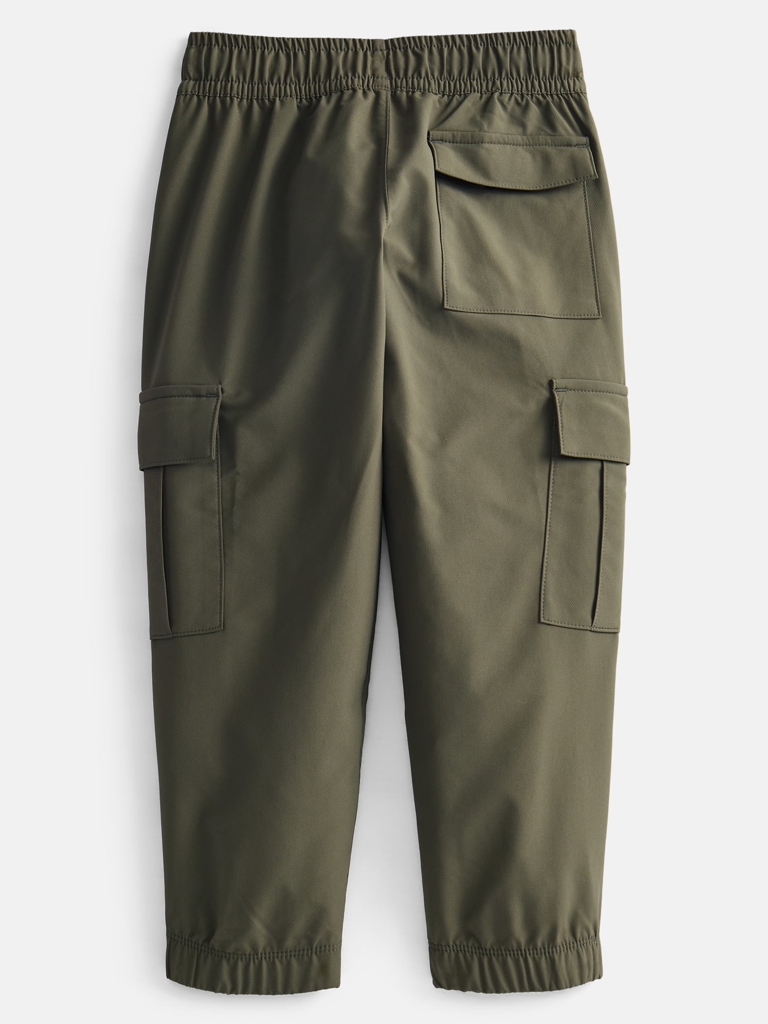 Wonder Nation Boys' Pique Cargo Jogger Pants, Sizes 4-18 & Husky