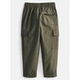 thumbnail image 2 of Wonder Nation Boys' Pique Cargo Jogger Pants, Sizes 4-18 & Husky, 2 of 3