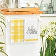 thumbnail image 6 of Sm:)e Daisy Hello Sunshine Summer Kitchen Dish Towels Yellow 18 x 26 Inch Set of 4, 6 of 7