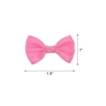 thumbnail image 2 of Uxcell 50Pcs Rose Red Bow Ties 1.5"x1" Mini Bowknot for Crafting Satin Bows Bulk, 2 of 6