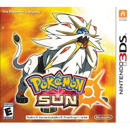 Pokemon Sun, Nintendo, Nintendo 3DS, 045496743925