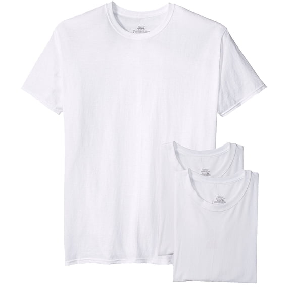 Hanes Premium Men's 6pk Crew Neck T-Shirt - White XL