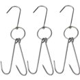 thumbnail image 1 of Ganchos para carne TIHOOD de acero inoxidable de 9,4" 3 piezas, 1 of 5