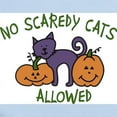 thumbnail image 2 of CafePress - No Scaredy Cats Allowed Infant Bodysuit - Baby Light Bodysuit, Size Newborn - 24 Months, 2 of 4