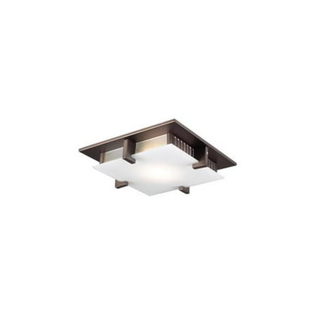 

PLC Lighting 908ORBLED Polipo 1-Light 24 watt Ceiling Light Oil Rubbed Bronze