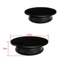 thumbnail image 4 of Maoww 8" Rotating Display Stand USB Powered Turntable 2 Speed Toy Model Display Black Mirror, 4 of 9