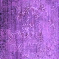 thumbnail image 1 of Ahgly Company Indoor Square Oriental Purple Industrial Area Rugs, 6' Square, 1 of 4