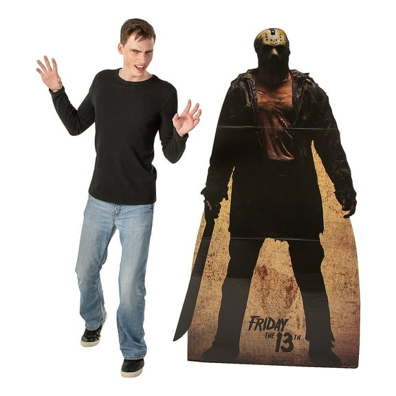 39" x 6 ft. Friday the 13th Jason Vorhees Life-Size Cardboard Cutout Stand-Up