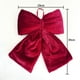 thumbnail image 4 of Lunxisen 3 Pcs Velvet Ribbon Bows Christmas Tree Decorations,Xmas Ornaments for Tree Home Party Front Door Wreath Garland Holiday Decor(L), 4 of 8