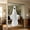 white-15, variant on MMJ Halloween Ghost Wall Stickers Spooky Sheet Pumpkin Candle Decals Removable Vinyl for Home Mirror Living Room Bedroom Decor