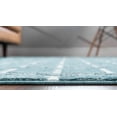 thumbnail image 5 of Rugs.com Lattice Trellis Collection Rug – 10' x 14' Blue Low-Pile Rug Perfect For Living Rooms, Large Dining Rooms, Open Floorplans, 5 of 9