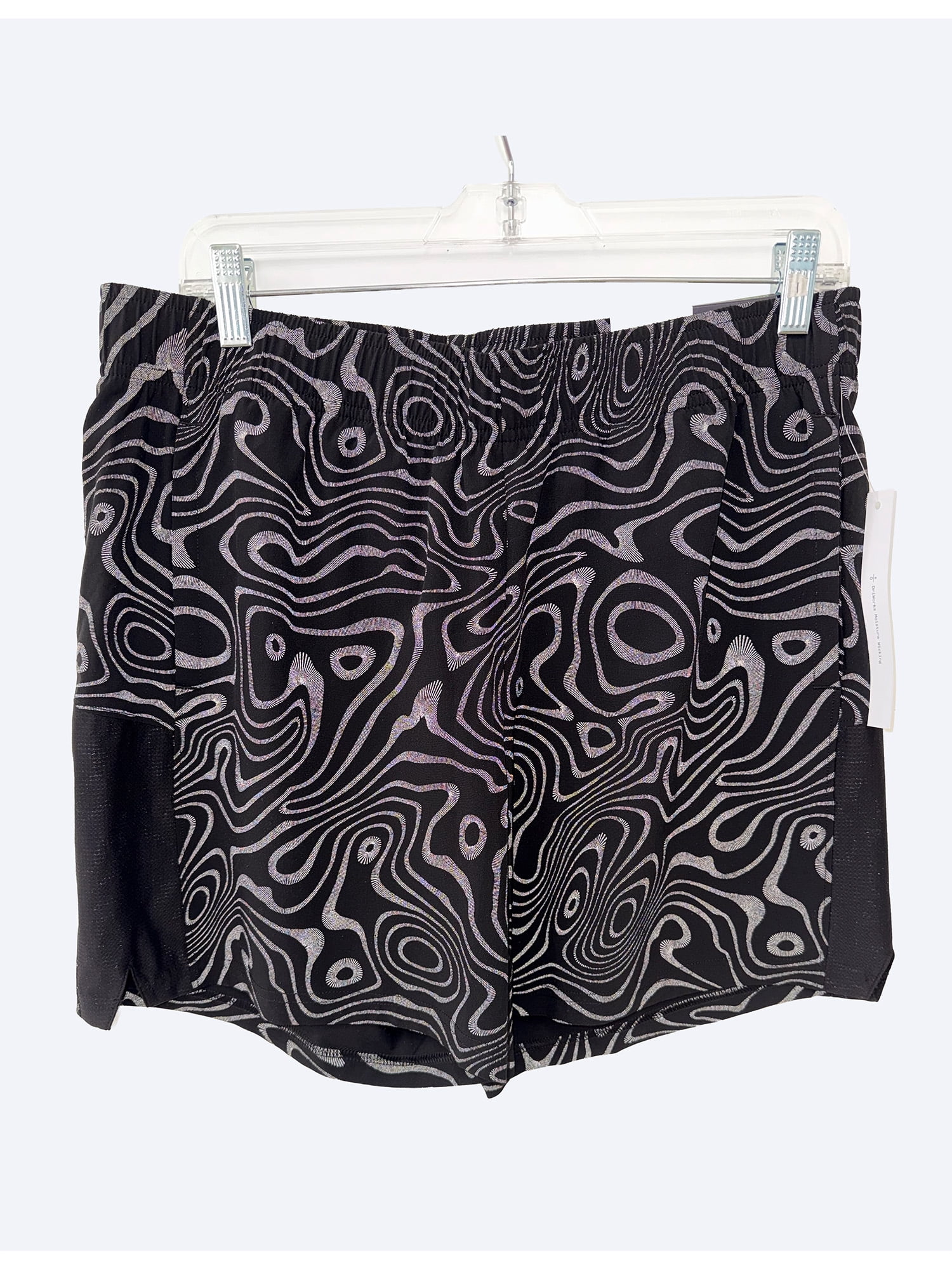 Athletic Works Men's Reflective Print Soccer Shorts, 6" Inseam, Sizes XS-3XL