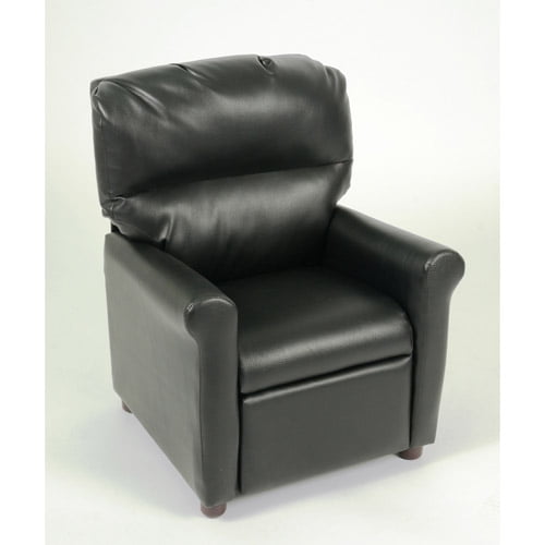 Better Homes and Gardens FauxLeather Kids Recliner, Multiple Colors