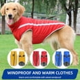 thumbnail image 3 of Duuclume Warm Dog Winter Coat - Cozy Reflective Windproof Dog Jacket, Adjustable Turtleneck Dog Coats (Yellow, 4XL), 3 of 6